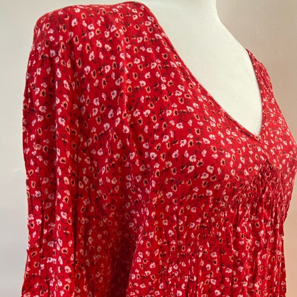 Gap | Red Pansy Dress - Picture 5 of 12